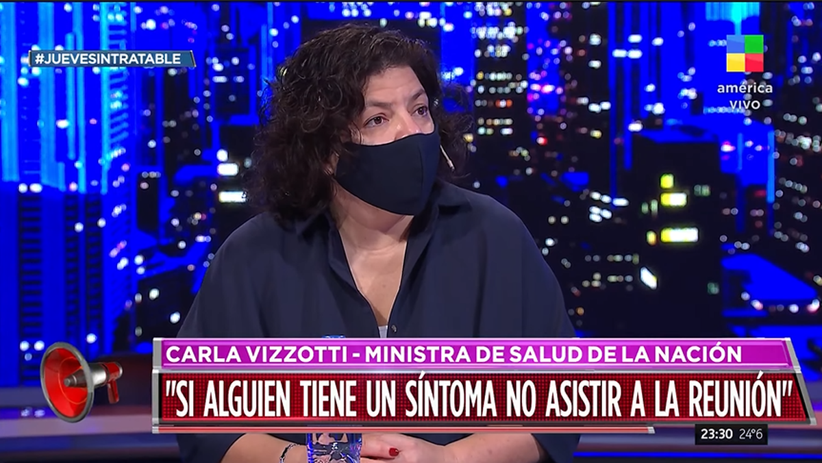 Carla Vizzotti charló mano a mano con Alejandro Fantino: La vacuna no interrumpe la transmisión