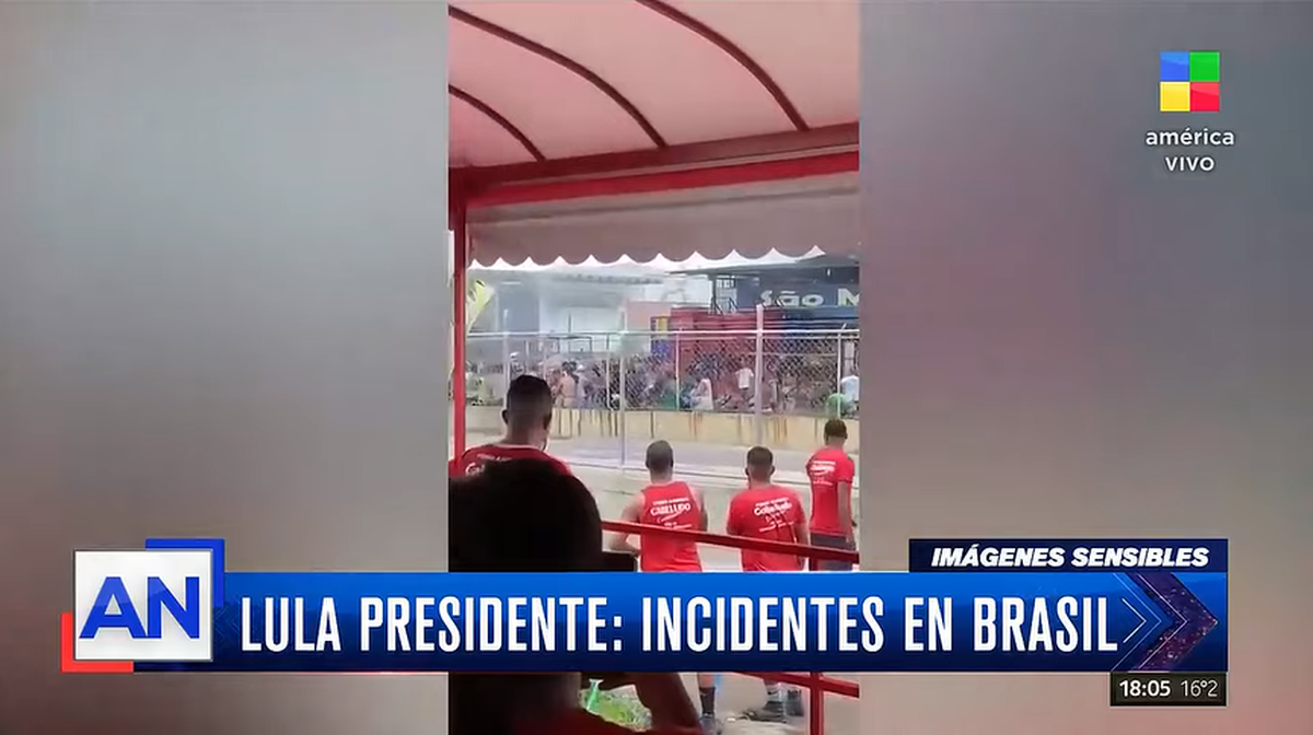 Disturbios en Brasil: saqueos y piquetes tras el triunfo de Lula da Silva
