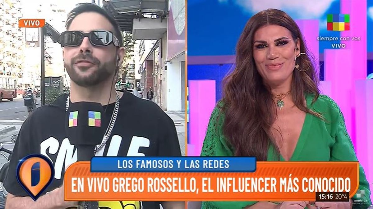 Grego Rossello, sobre el crecimiento de las redes: Es muy loco el alcance del streaming