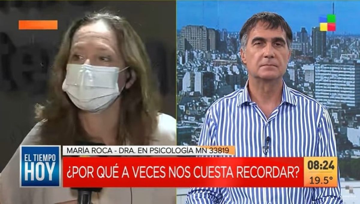 María Roca, psicóloga: El estrés o la ansiedad pueden afectar nuestra memoria