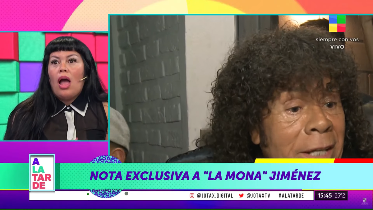 La Mona Jiménez habló sobre Natalia, su nueva hija reconocida: Ella sólo quiere salir en televisión