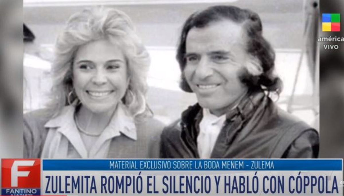 La verdad detrás del casamiento entre Carlos Menem y Zulema Yoma