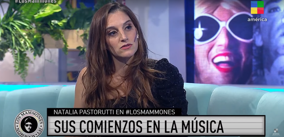 Natalia Pastorutti pasó por Los Mammones: Maradona venía a nuestros shows