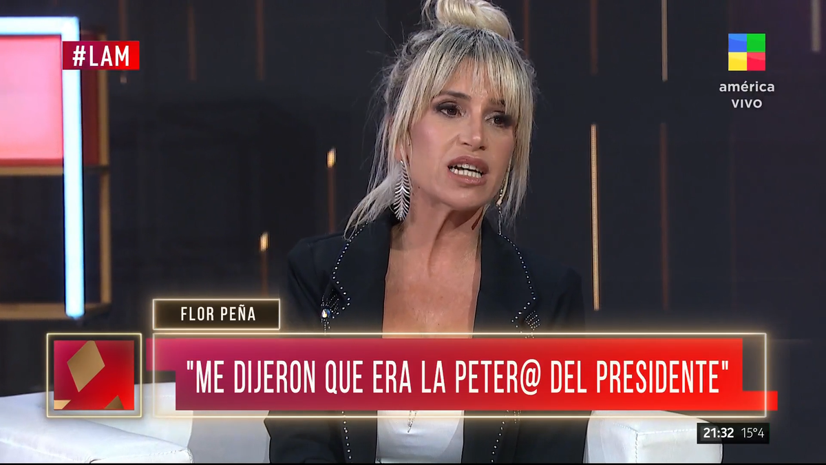 Florencia Peña pasó por LAM: Fui víctima de una operación con la Quinta de Olivos