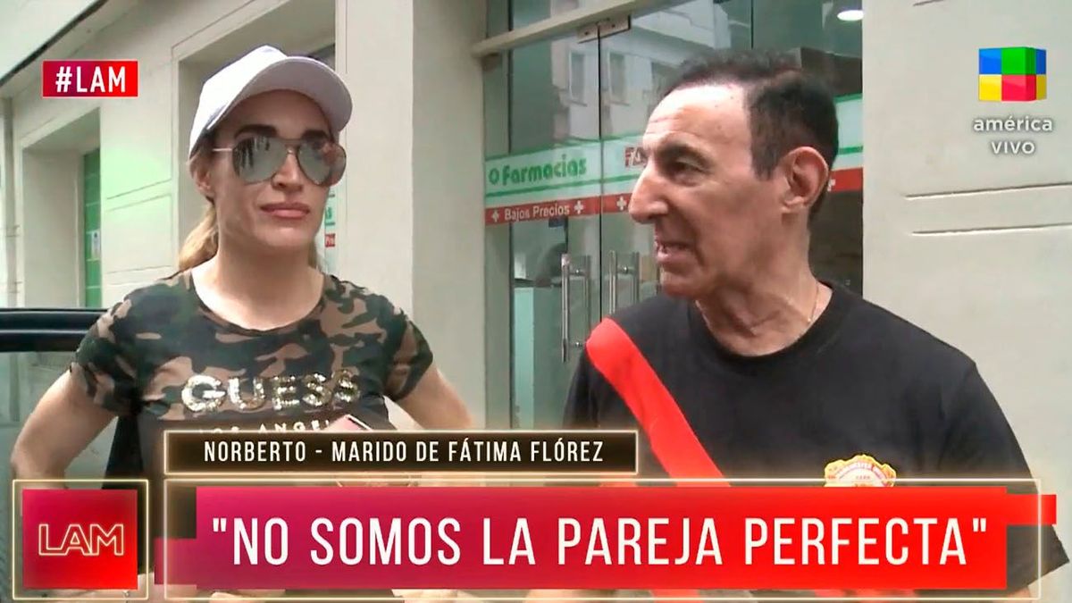 El video de la incómoda y tensa reacción de Fátima Florez y su marido al ser consultados por su separación