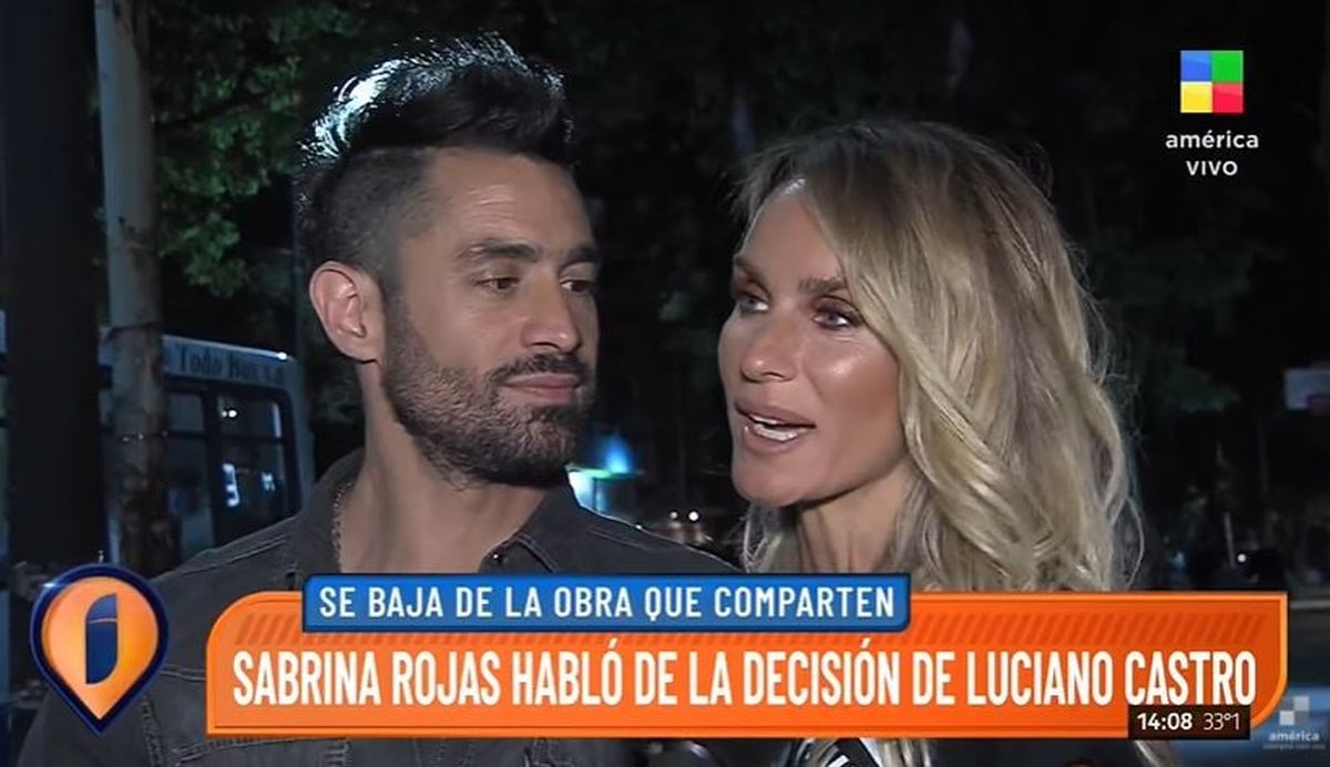Sabrina Rojas y El Tucu López hablaron de la salida de Luciano Castro de Desnudos