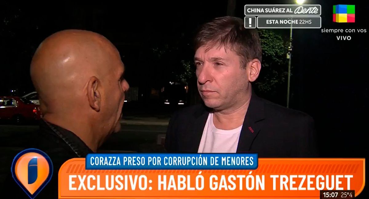La frase letal de Gastón Trezeguet tras la detención de su ex compañero en Gran Hermano, Marcelo Corazza