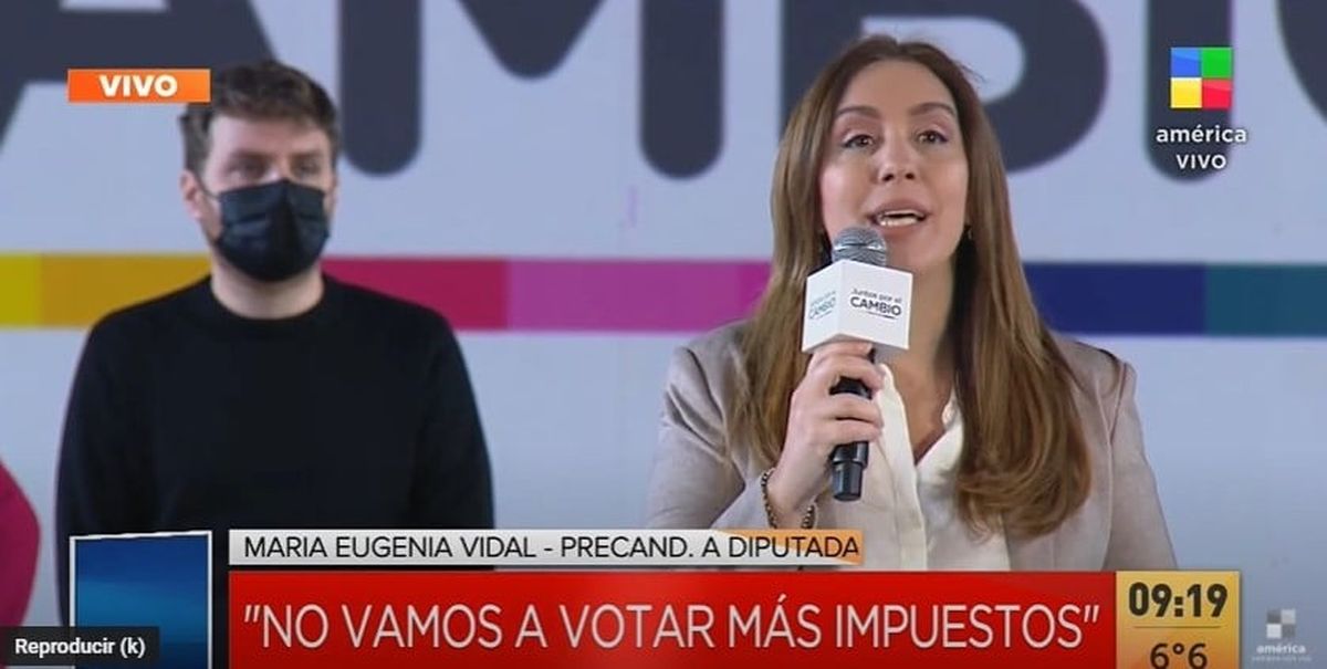 María Eugenia Vidal: Sólo un bloque grande en el Congreso puede frenar el kirchnerismo