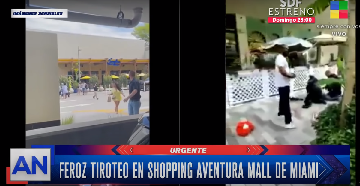 Feroz tiroteo en el shopping Aventura Mall de Miami