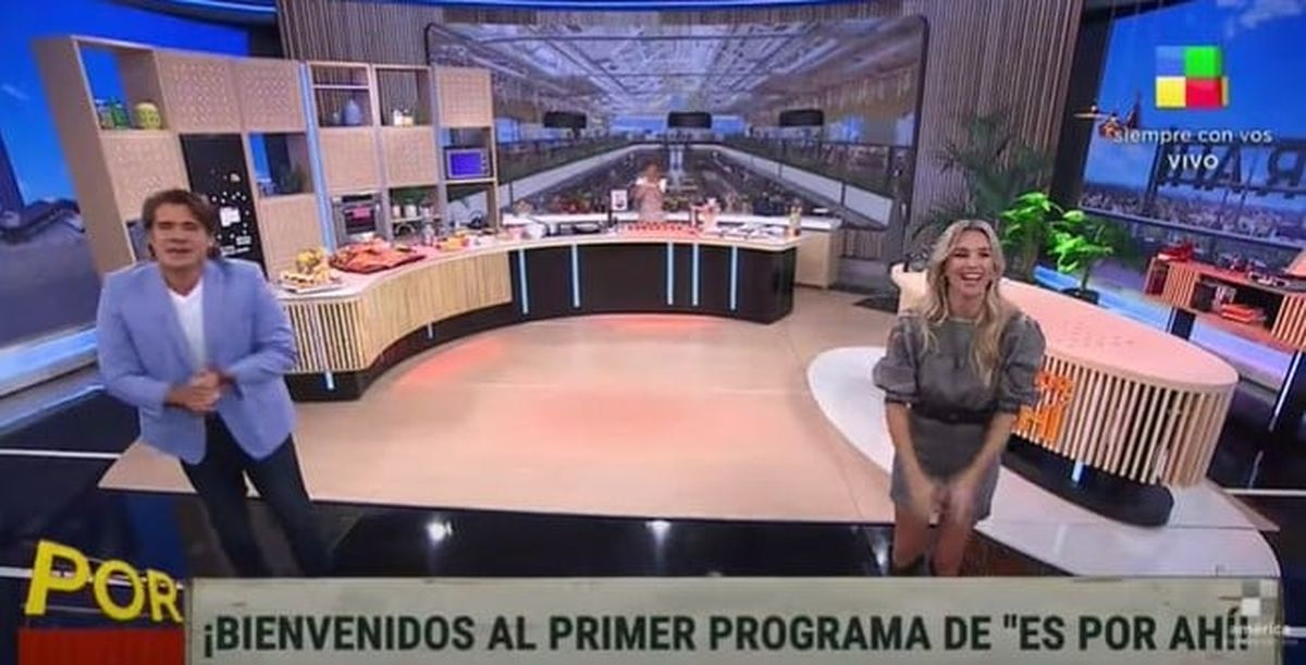 Así empezó Es por ahí, con Guillermo Andino y Soledad Fandiño