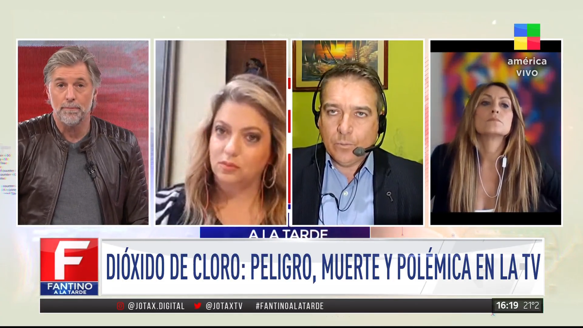 Viviana Canosa denunciada penalmente por tomar dióxido de cloro en la TV