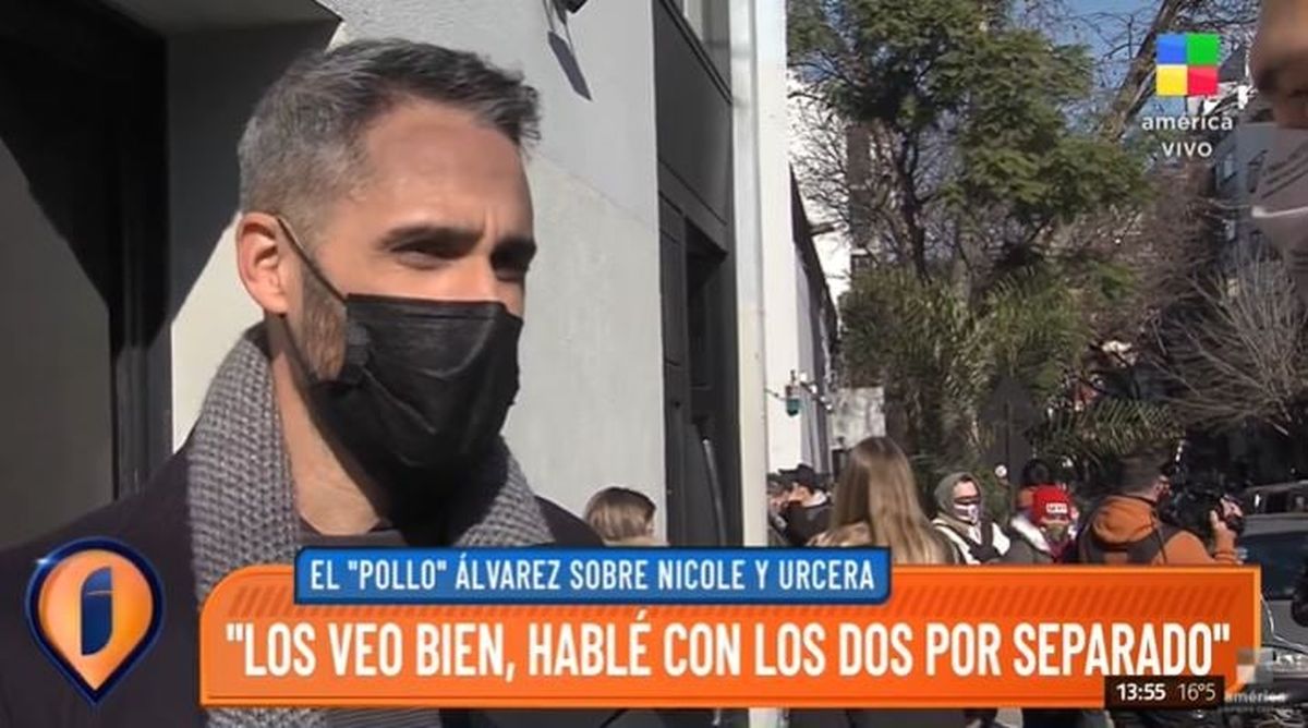 El Pollo Álvarez opinó sobre la relación de Nicole Neumann y Manuel Urcera