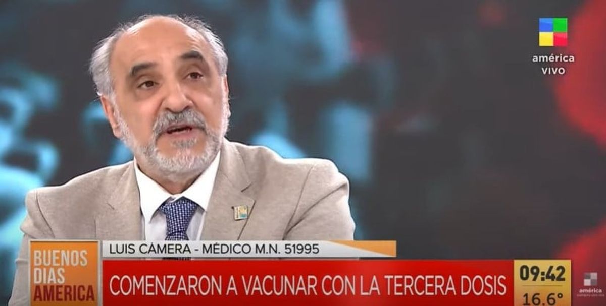 Luis Cámera, médico: Se puede hacer todo, pero con barbijo”