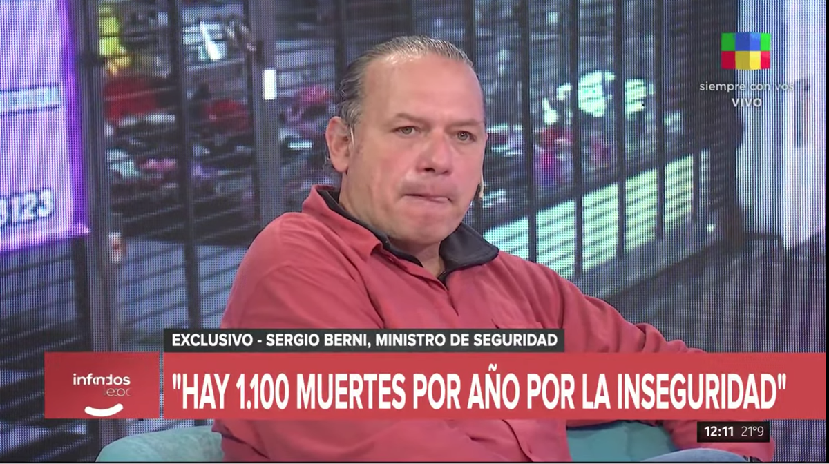Sergio Berni: Por la pandemia no se incorporan más policías, las clases están suspendidas como los colegios
