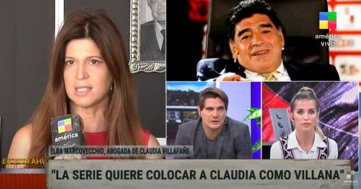 Elba Marcovecchio, abogada de Claudia Villafañe: La serie de Maradona quiere colocarla como villana