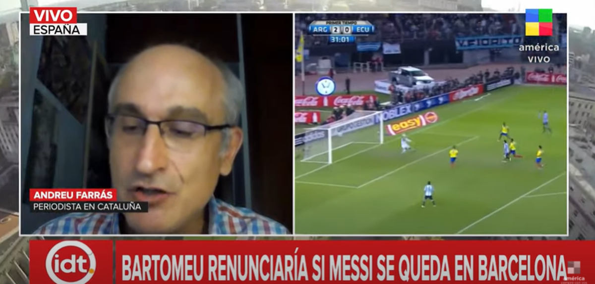 Andreu Farrás, periodista desde Cataluña: El Real Madrid no puede pagar lo que vale Messi