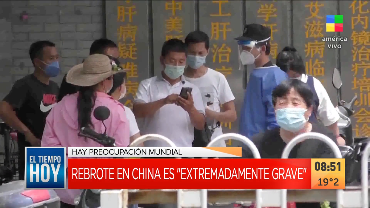 Rebrote de coronavirus en China: es extremadamente grave