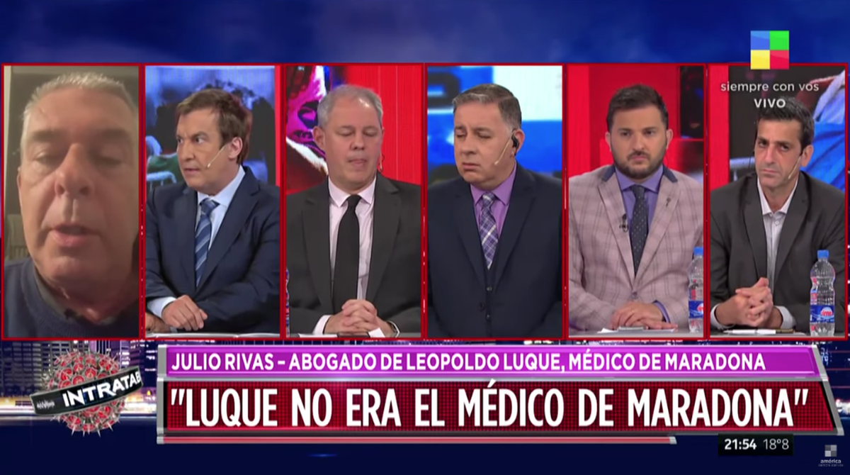 El abogado de Leopoldo Luque: Él no era el médico de Maradona
