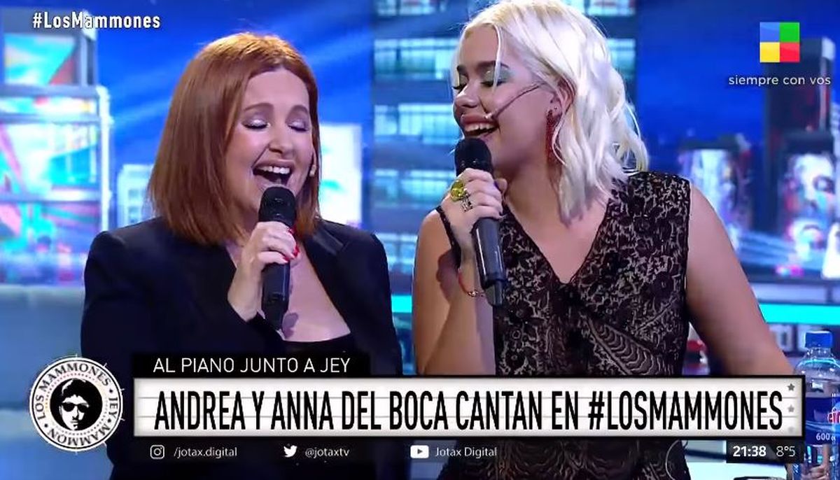 Andrea y Anna del Boca cantaron Tonta, pobre tonta y más clásicos de telenovelas