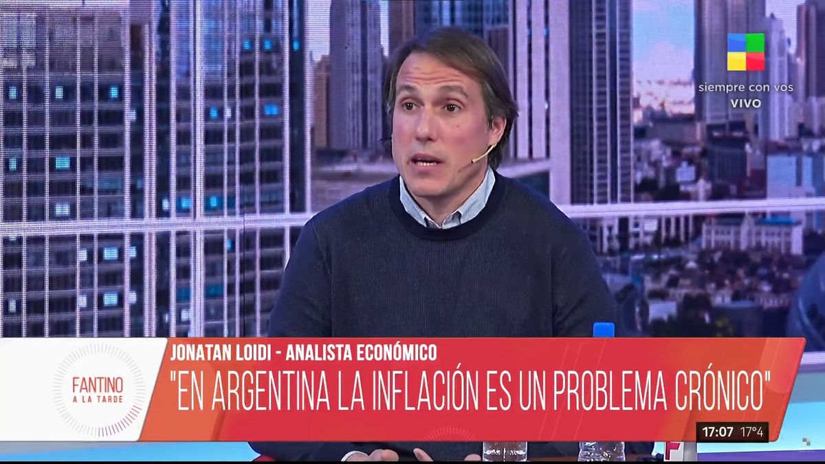 Jonatan Loidi, analista económico: La inflación es un problema crónico en Argentina