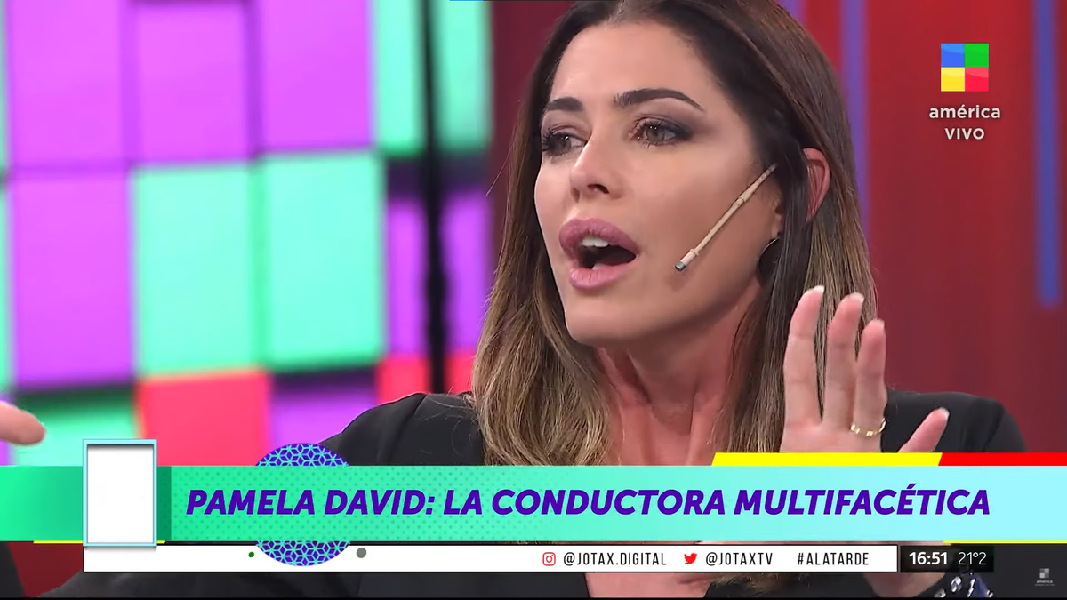 Pamela David visitó A la tarde y contó cómo vive la maternidad: Es difícil  poner límites