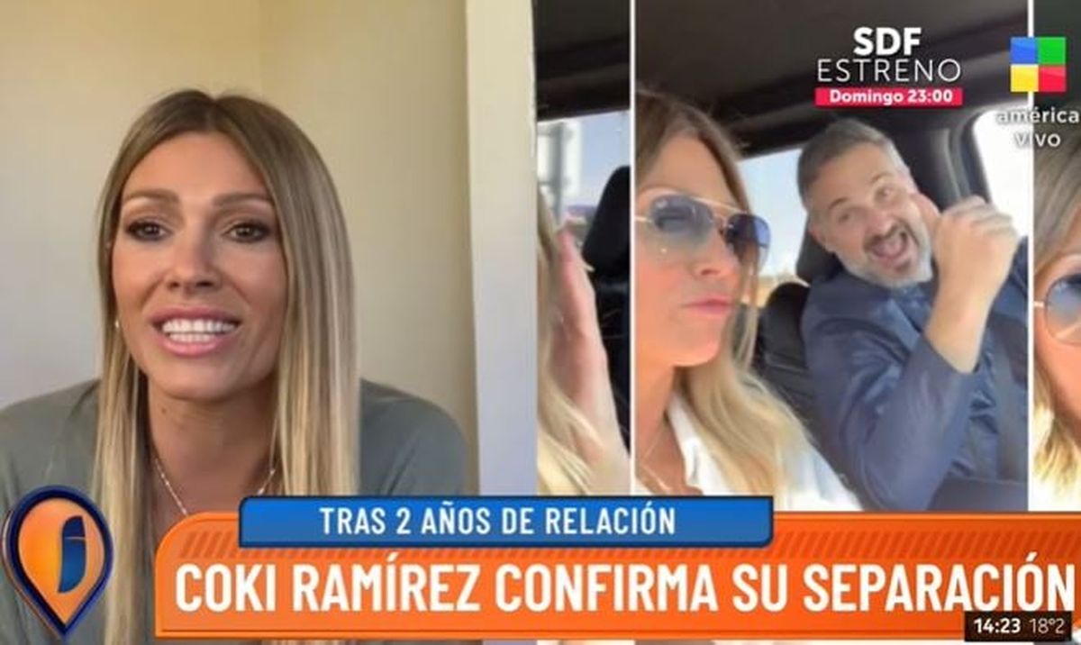Coki Ramírez confirmó su separación: Hoy elijo mirar hacia adelante