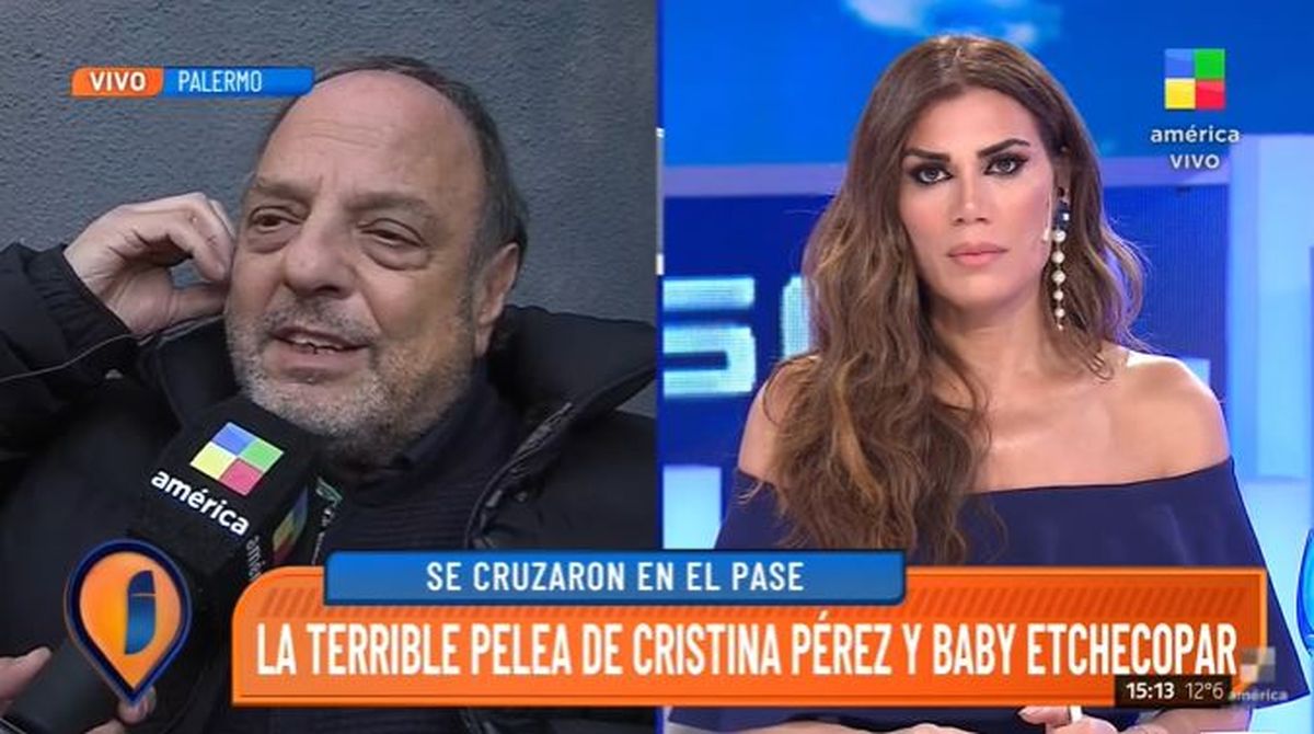 Baby Etchecopar, tras su cruce con Cristina Pérez: Me puso en una situación incómoda