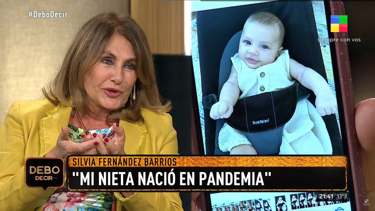 Silvia Fernández Barrio habló de su familia en Debo Decir Mi nieta