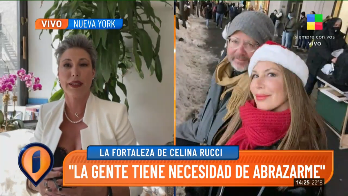 Celina Rucci habló con Intrusos tras superar su leucemia