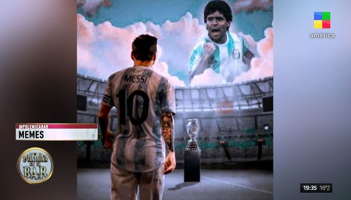 Copa América: los mejores memes del triunfo argentino ante Brasil