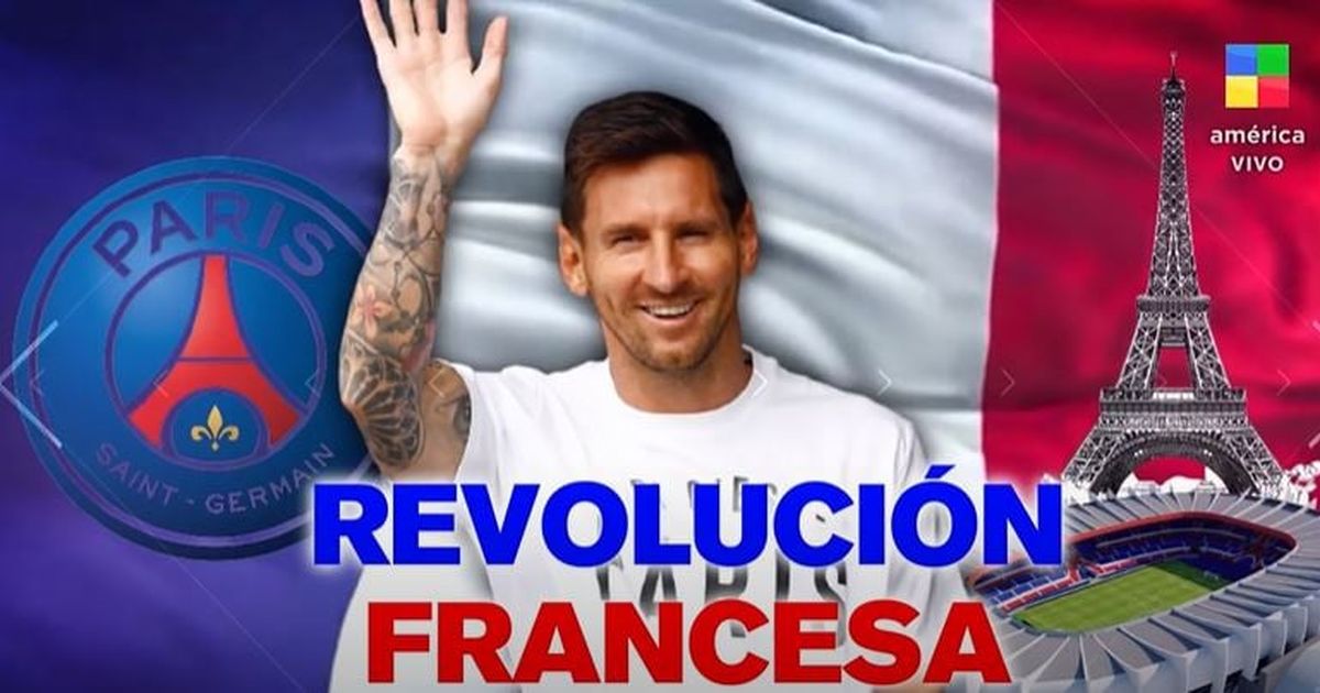 Locura en las calles de París por la llegada de Messi