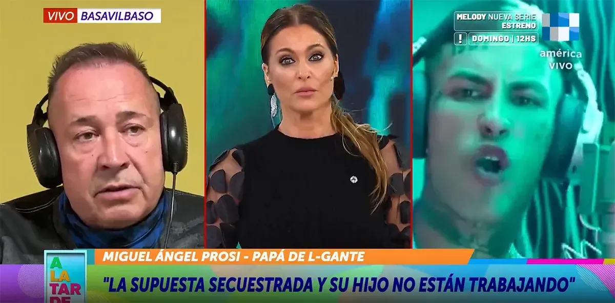 El secreto que le reveló L-Gante a su padre Miguel Ángel Prosi