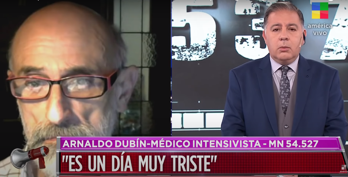 Arnaldo Dubin habló de la suba de contagios de COVID-19: Estamos hacia el abismo de la peor tragedia argentina