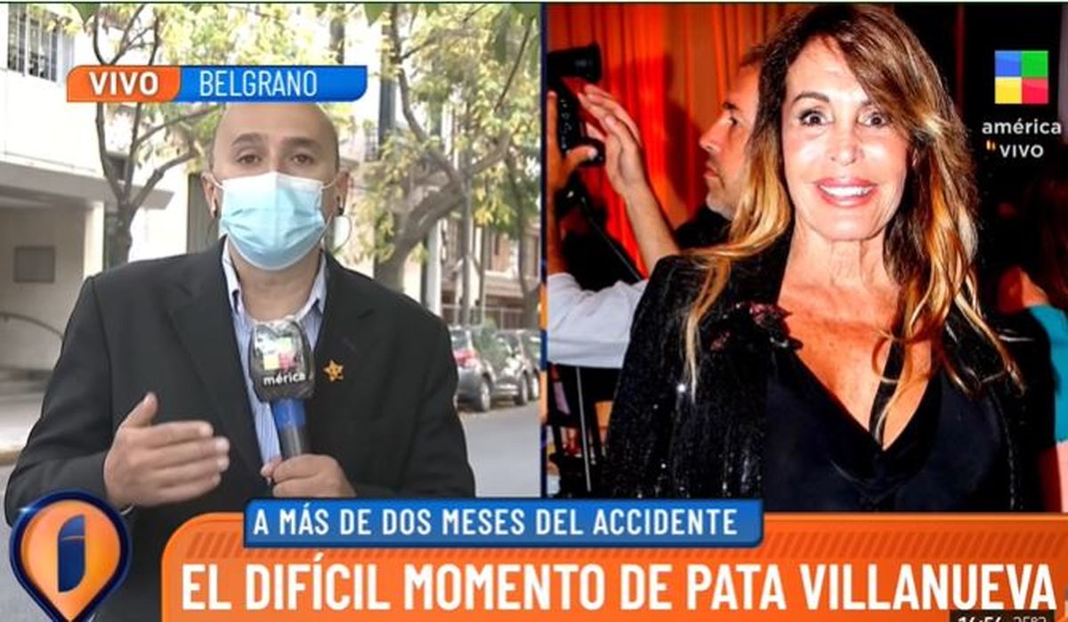 El difícil momento de Pata Villanueva, a dos meses del accidente en Uruguay