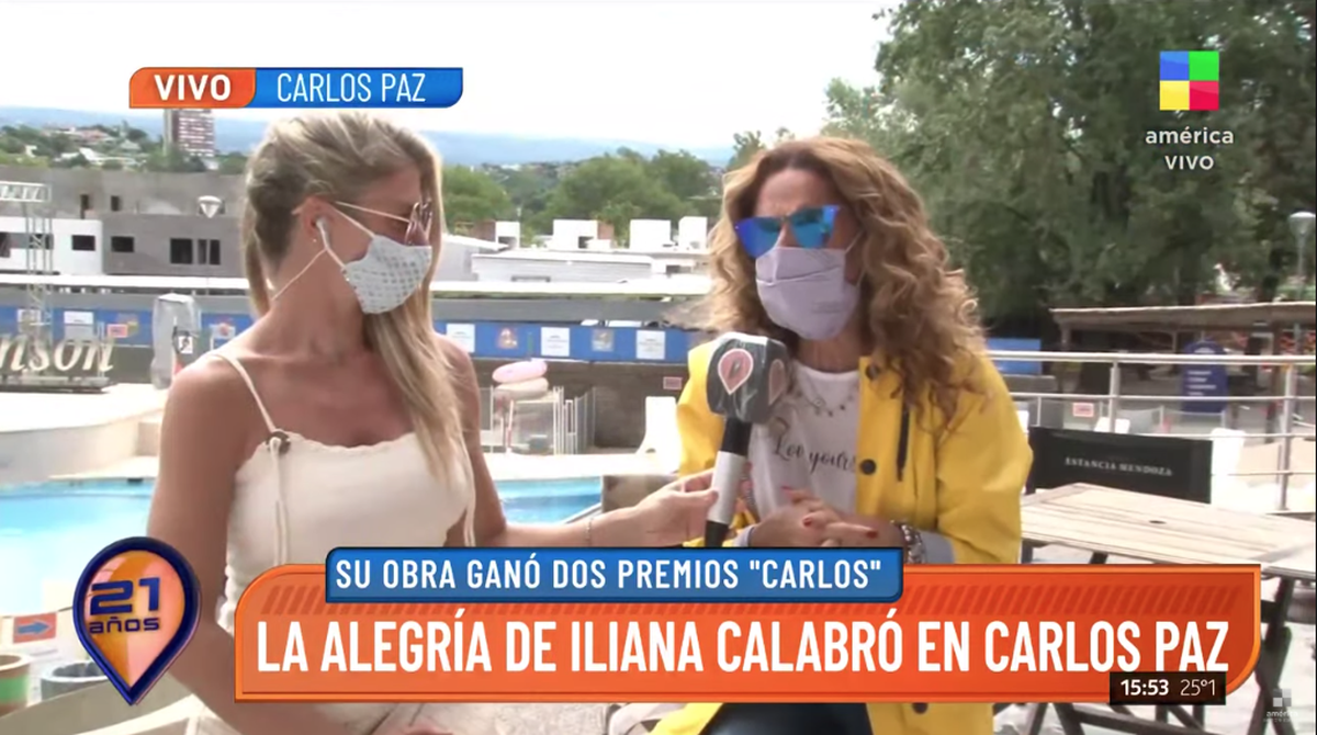 Iliana Calabró: No me pareció bien que se hicieran los Premios Carlos este año