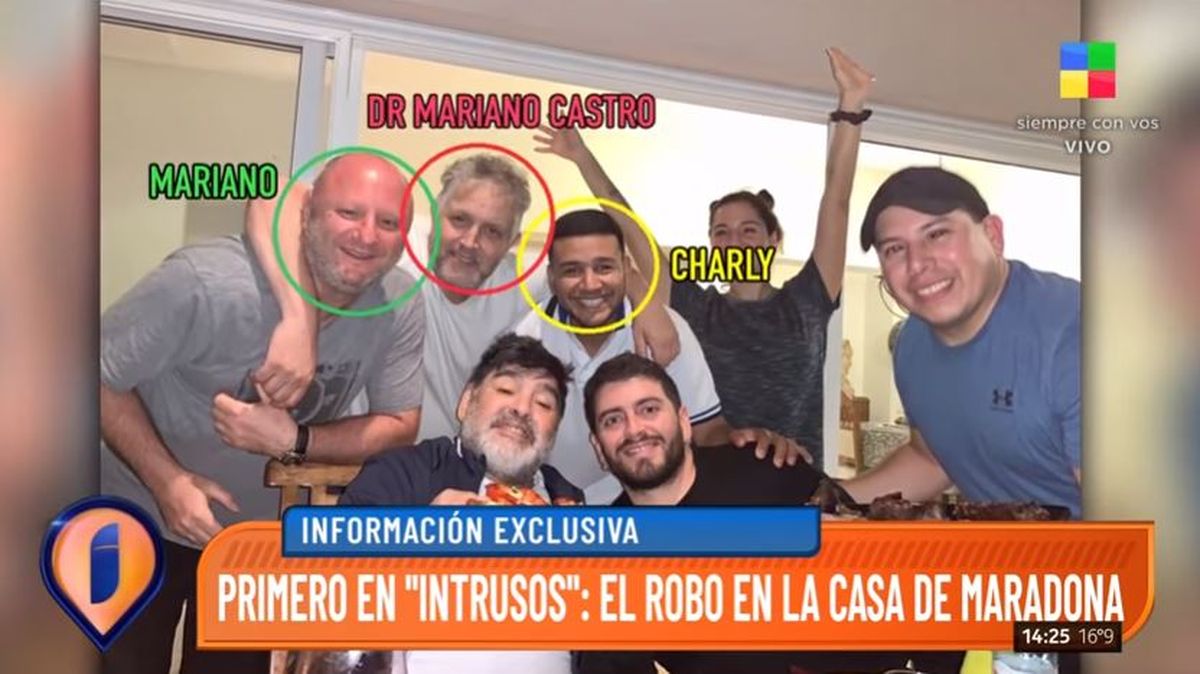 Robo Y Escándalo En La Casa De Diego Maradona Echaron A Charly Su Asistente